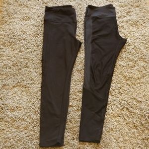 Black Sport Workout Leggings Lot